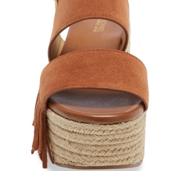 Michael Kors Hana Fringe Platform Sandal - Picture 4 of 8